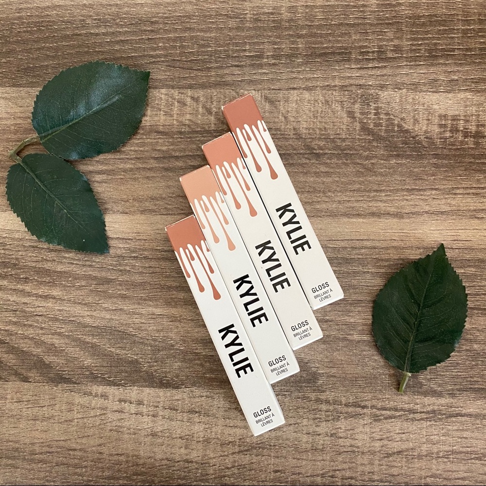 4 Kylie cosmetic lip gloss